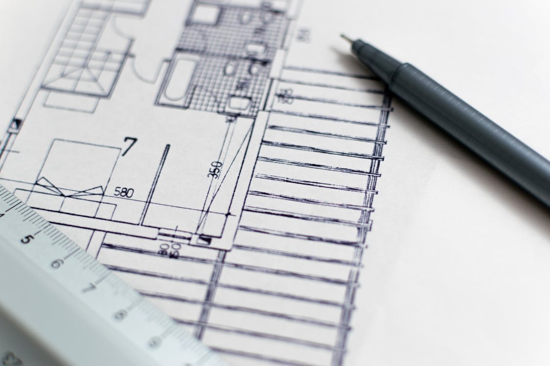 Plano vivienda diferencia entre superficie útil, construida y computable